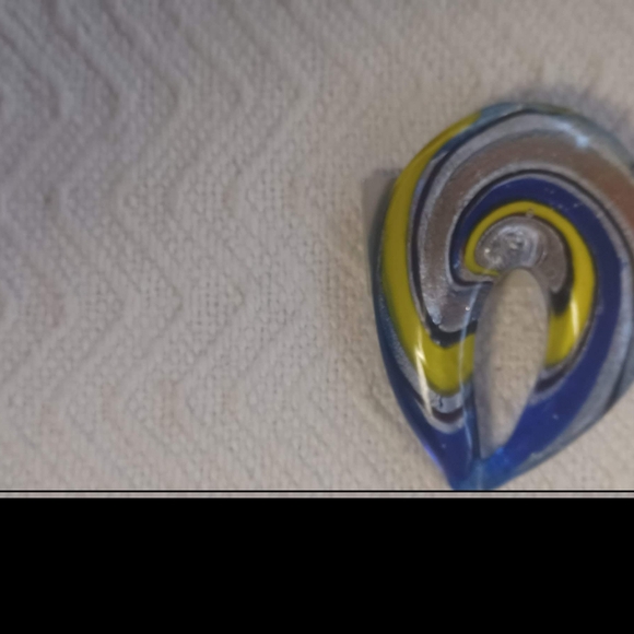 Stylish Multicolor Swirl Hair Clip - Picture 5 of 7